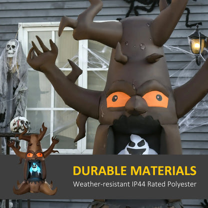 Inflatable Halloween Haunted Tree with Ghost, LED Lawn Decoration Halloween Decorations at Gallery Canada