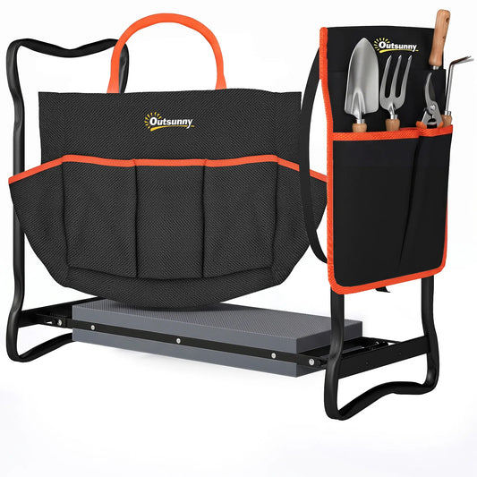 Garden Kneeler And Seat, 330lbs Heavy Duty Gardening Stool