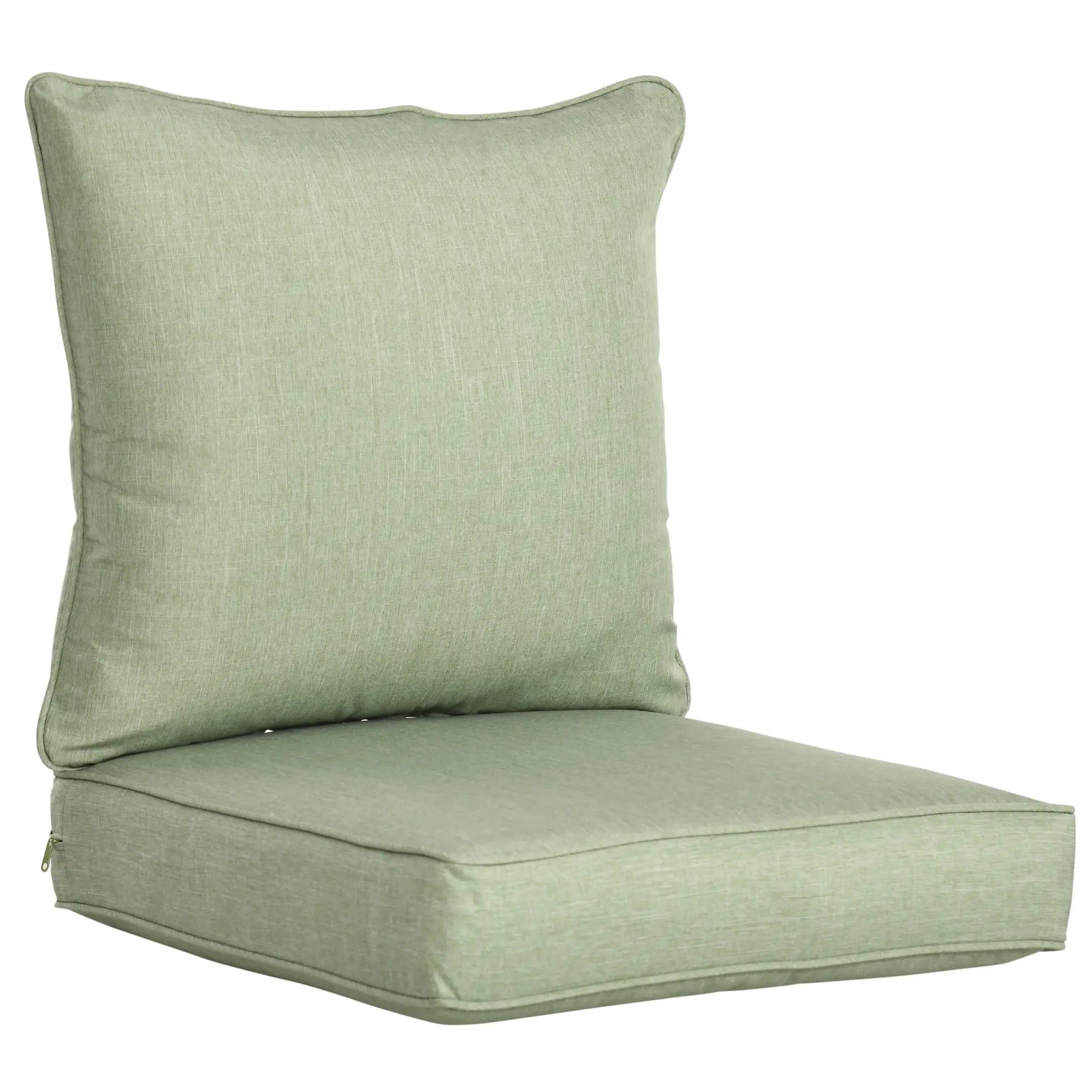 Patio Chair Cushions, Thick Deep Seat, Light Green Patio Chair Cushions at Gallery Canada
