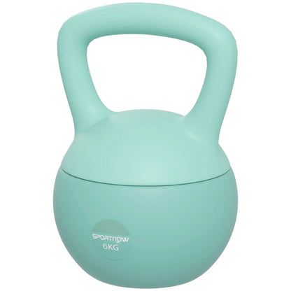 13 lb Soft Kettlebell, Sand Filled Weight w/ Grip Handle, Kettlebell Weight for Full Body Workout, Green Strength Training Equipment Green at Gallery Canada