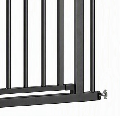 30-32In Baby Pet Gate 36In H Auto-Close Two-Way, Black Pet Gates at Gallery Canada