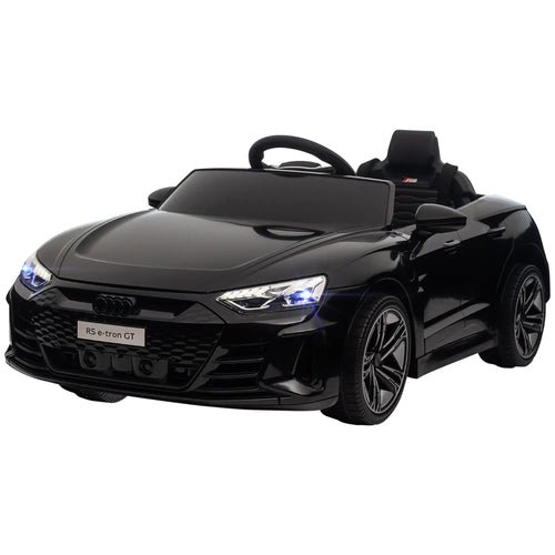 12V Ride-On Toy Car with Remote Control, 3.1 MPH, Black