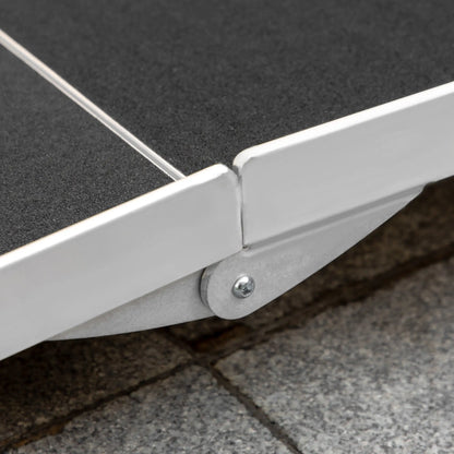 8ft Foldable Wheelchair Ramp, Non-Skid, Portable Aluminium Knee Walker & Wheelchair Ramps at Gallery Canada