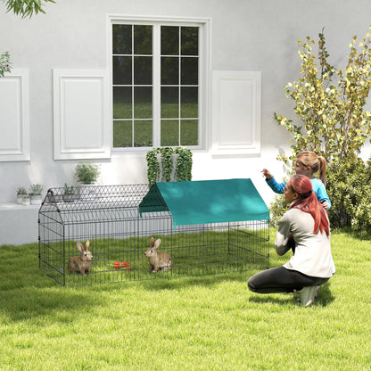 73" Small Animal Cage with Roof, Indoor Outdoor Use, Green Houses & Habitats at Gallery Canada