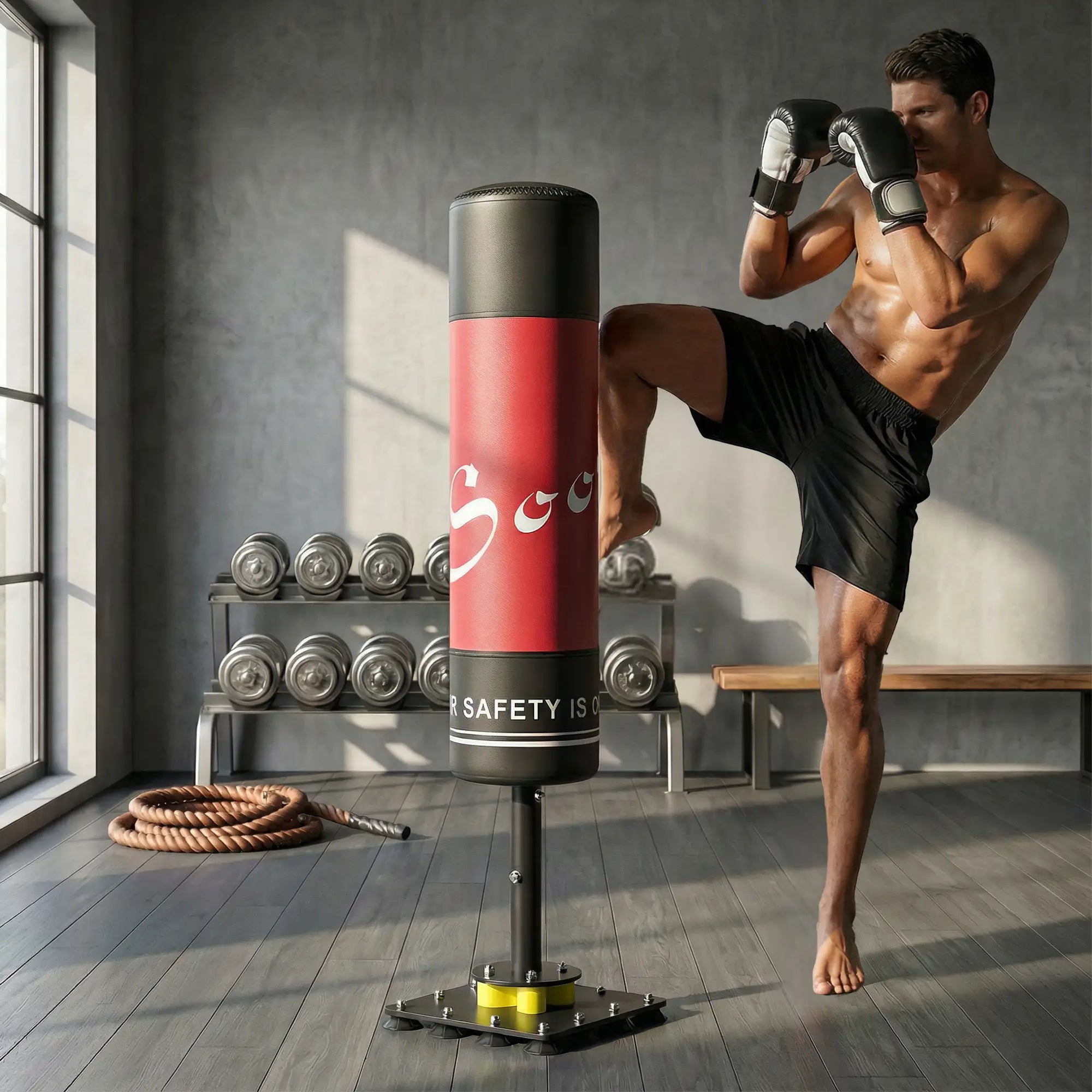 Freestanding Punching Bag, 53