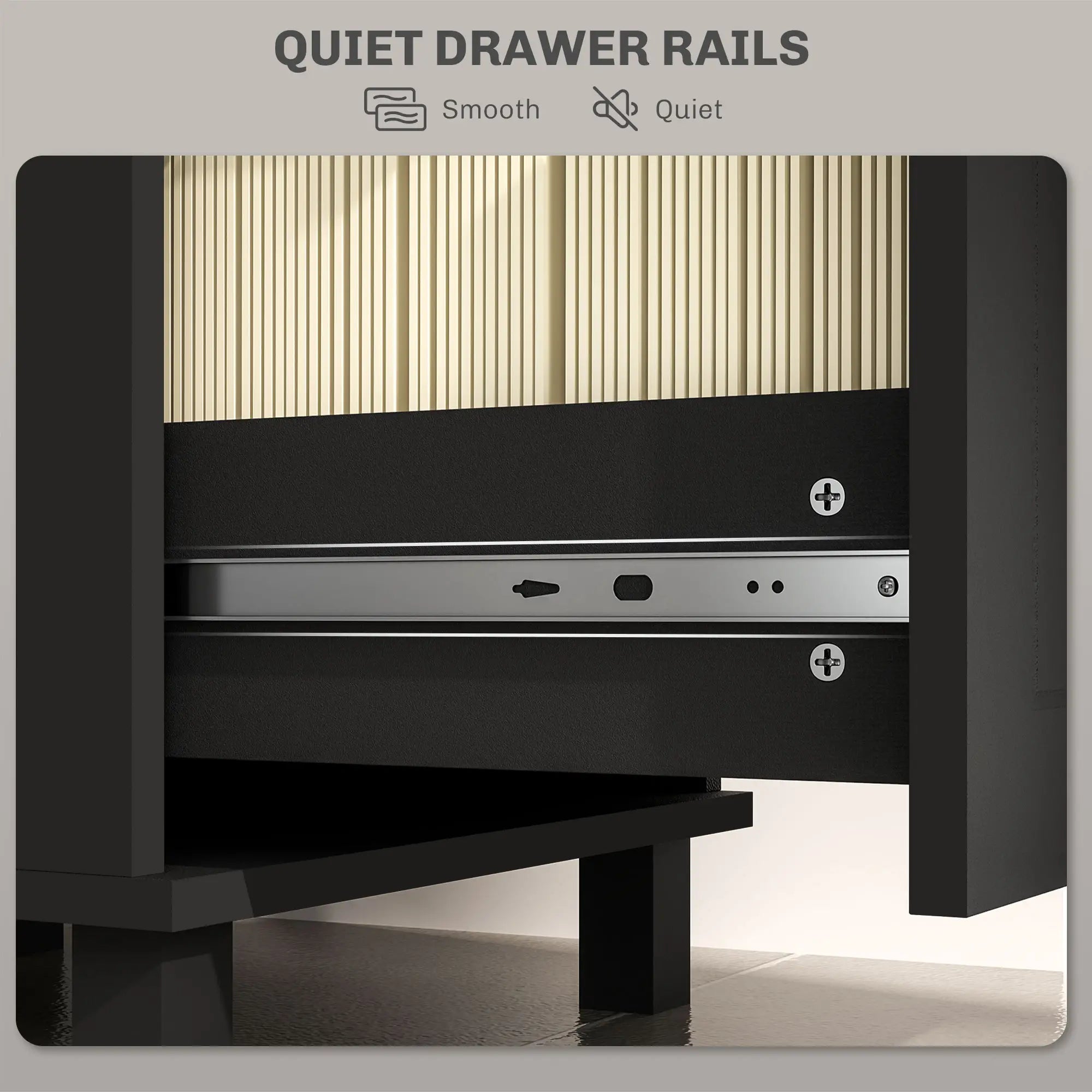 4 Drawer File Cabinet with Lock, A4 Letter Size, Black Office Cabinets & Cupboards at Gallery Canada
