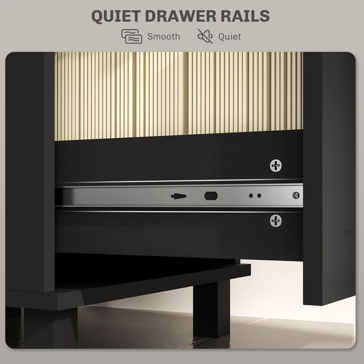 4 Drawer File Cabinet with Lock, A4 Letter Size, Black Office Cabinets & Cupboards at Gallery Canada
