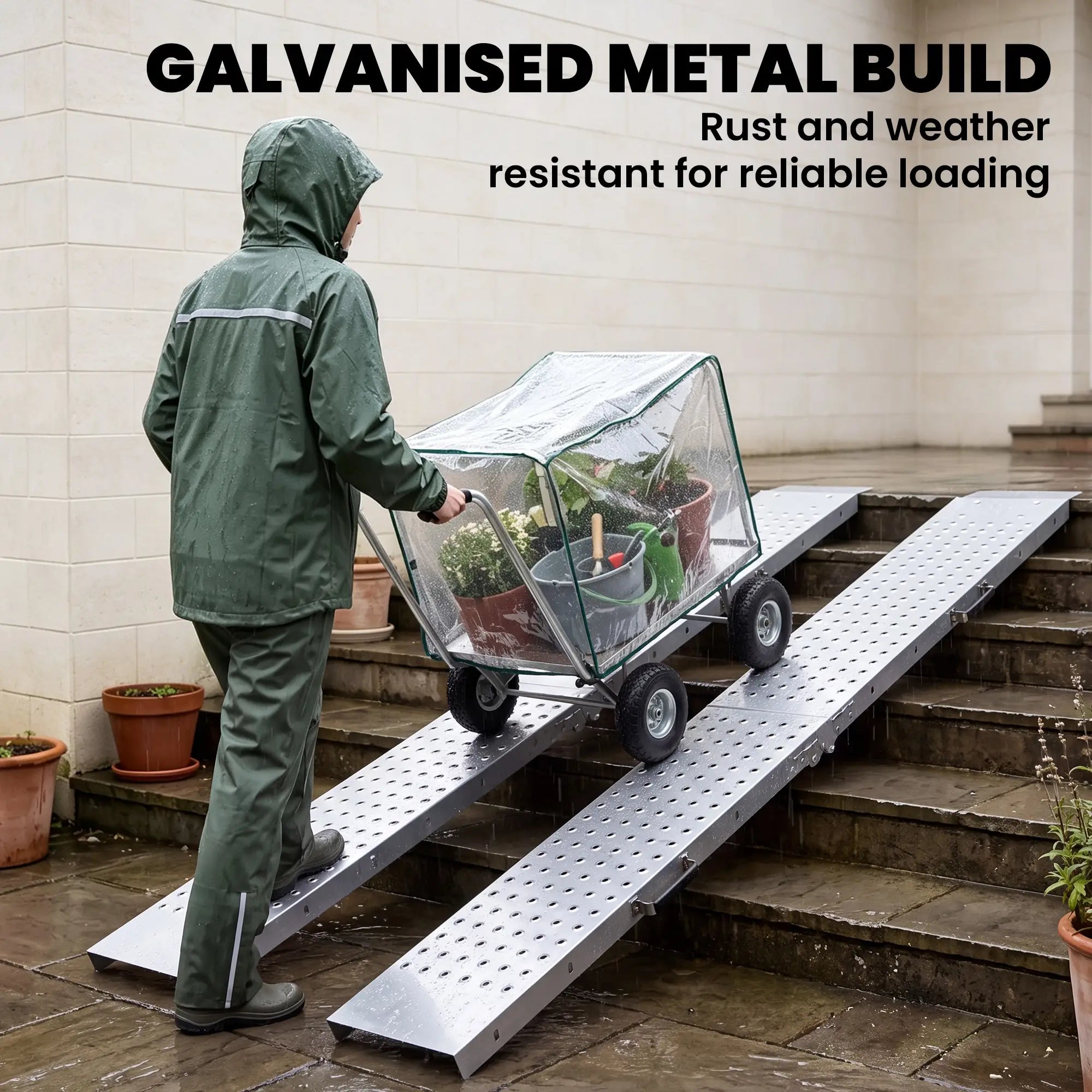 Folding Loading Ramps, 70.9