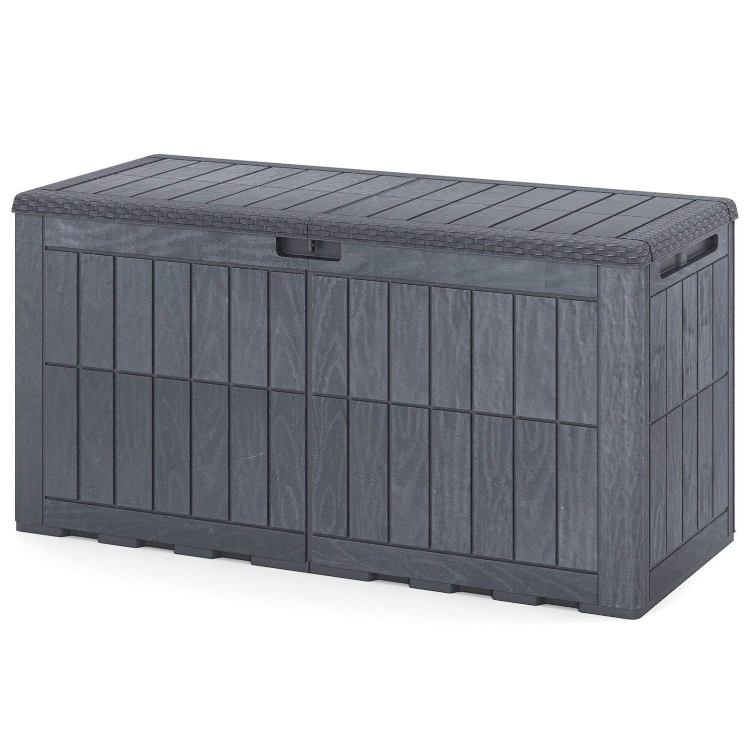 Waterproof Lockable Outdoor Deck Box, Gray Sheds & Outdoor Storage at Gallery Canada