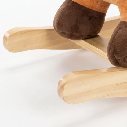 Deer Rocking Horse for Toddlers 1-3 Years, Brown Rocking Horses at Gallery Canada