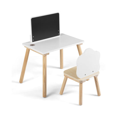 Weaning Table and Chair Set With Chalkboard Kids Table & Chair Sets at Gallery Canada