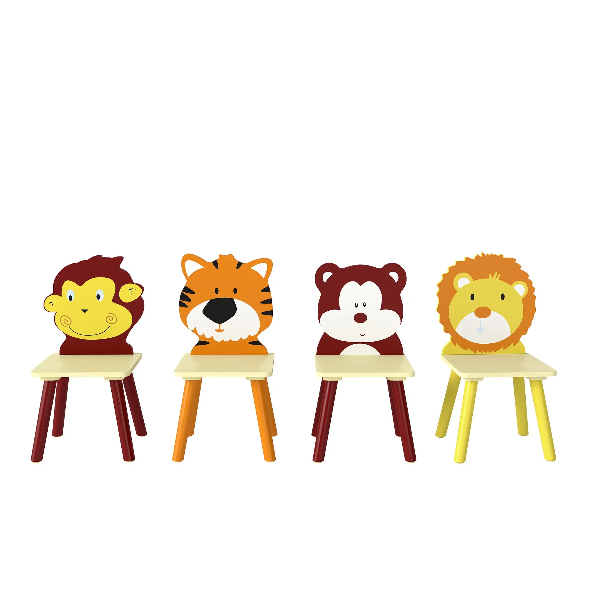 Kids Table And 4 Chairs Set For Art Craft Snack Time, Yellow Kids Table Sets at Gallery Canada