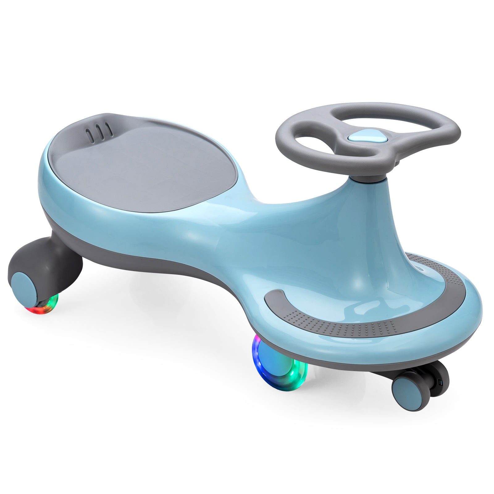 Wiggle Car Ride-On Toy With Flashing Wheels, Blue Push & Pedal Ride On Toys Blue at Gallery Canada