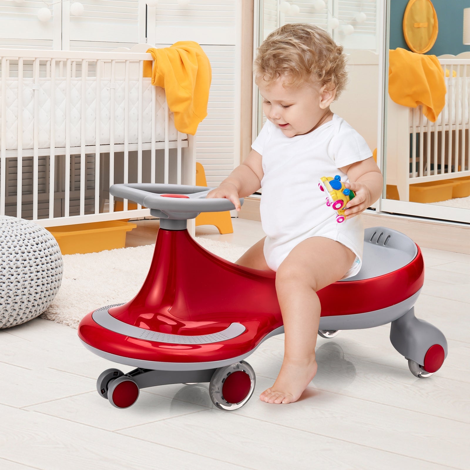 Wiggle Car Ride-On Toy, Red Push & Pedal Ride On Toys at Gallery Canada