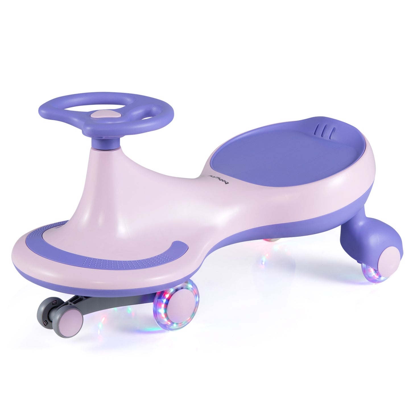Wiggle Car Ride-On Toy, Flashing Wheels, Purple Push & Pedal Ride On Toys at Gallery Canada