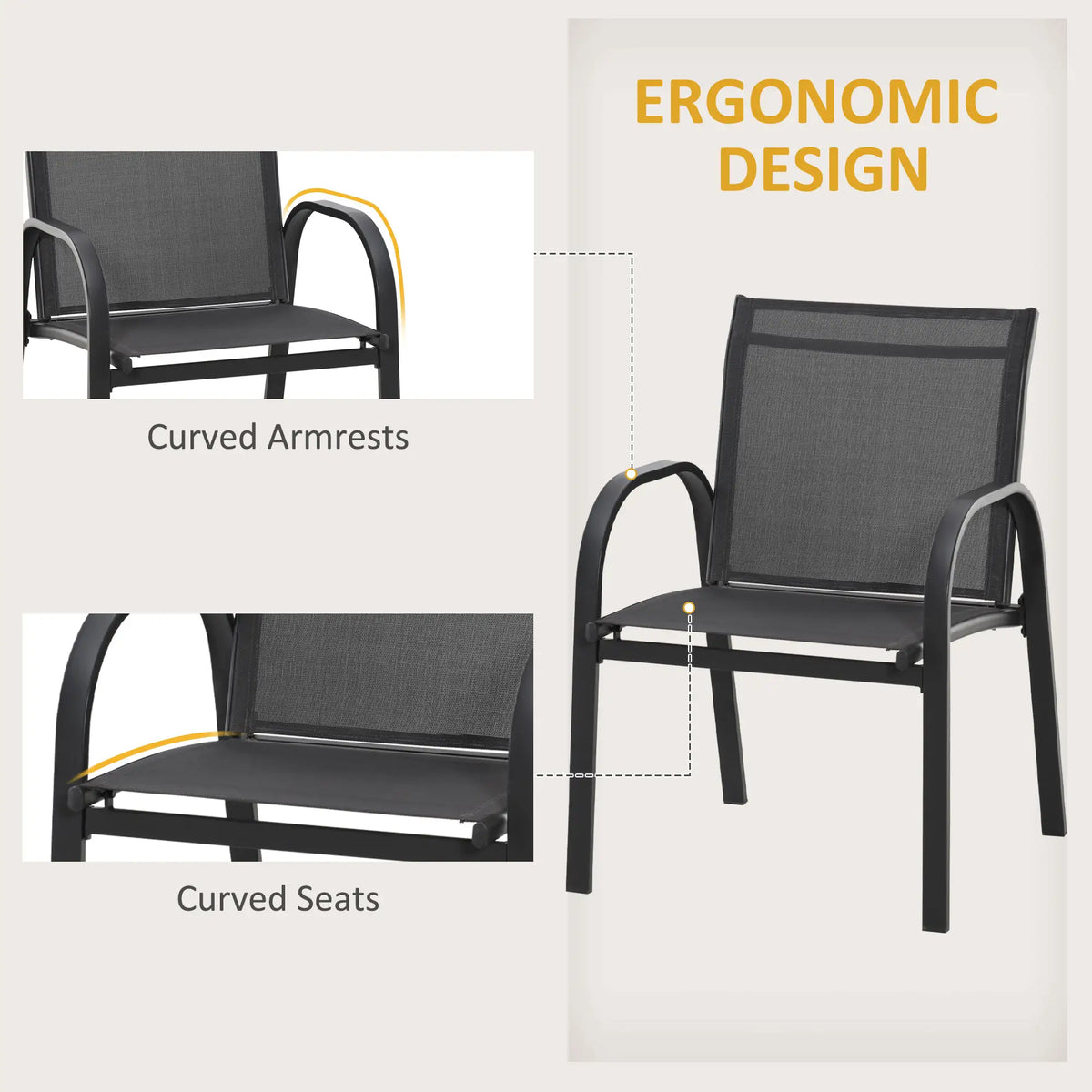 4-Piece Patio Furniture Set With Loveseat, Chairs & Table Patio Furniture Sets at Gallery Canada