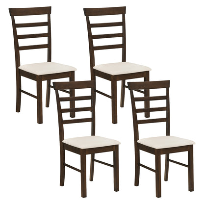 Wooden Dining Chairs Set of 4, Brown Dining Chairs at Gallery Canada