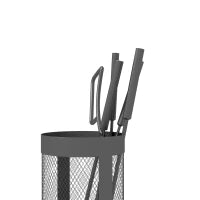 Fireplace Tool Set With Mesh Basket, 5 Piece Kit Fireplaces & Accessories at Gallery Canada
