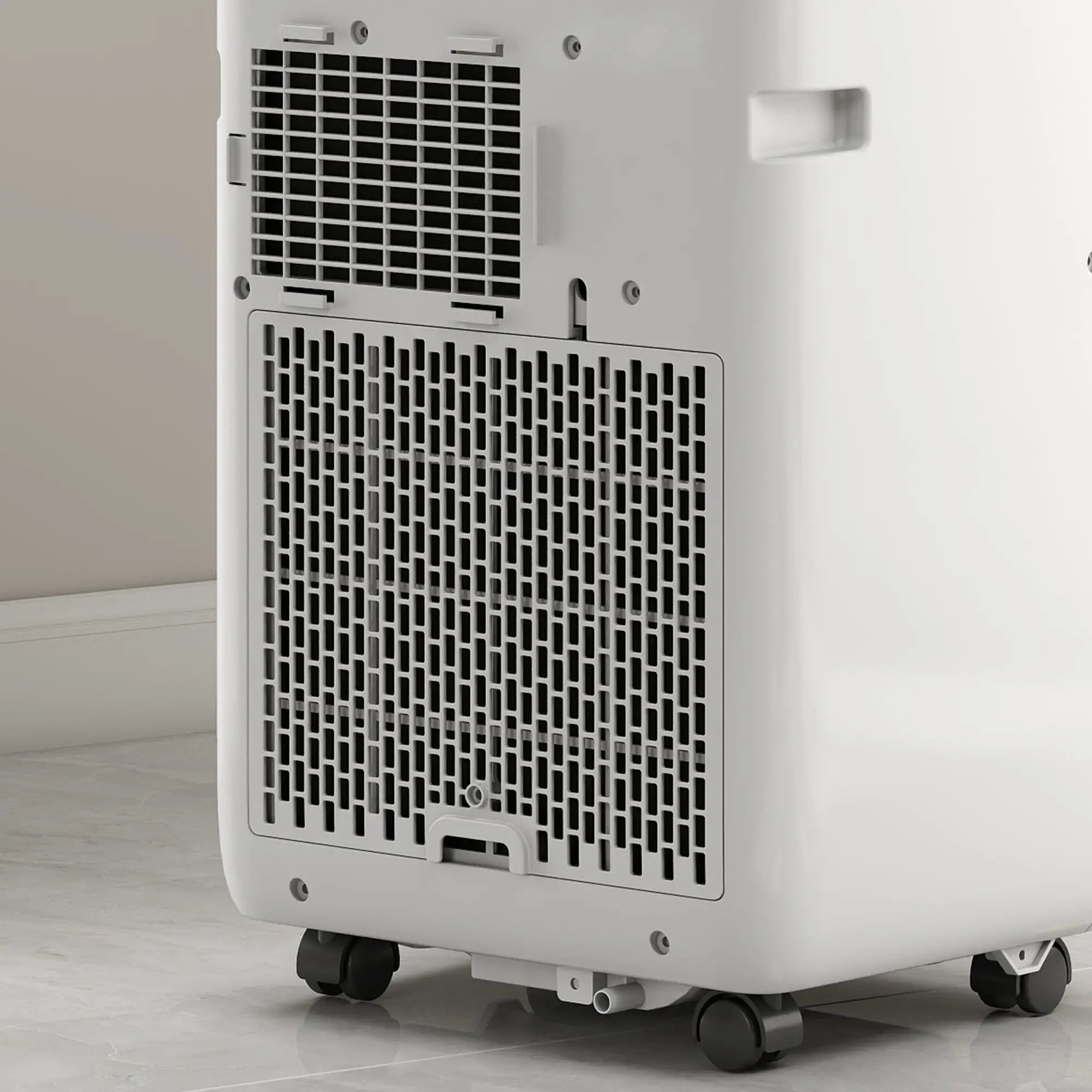 8,000 BTU Mobile Air Conditioner, 345 Sq. Ft., Dehumidifier Fan, White Air Conditioner at Gallery Canada