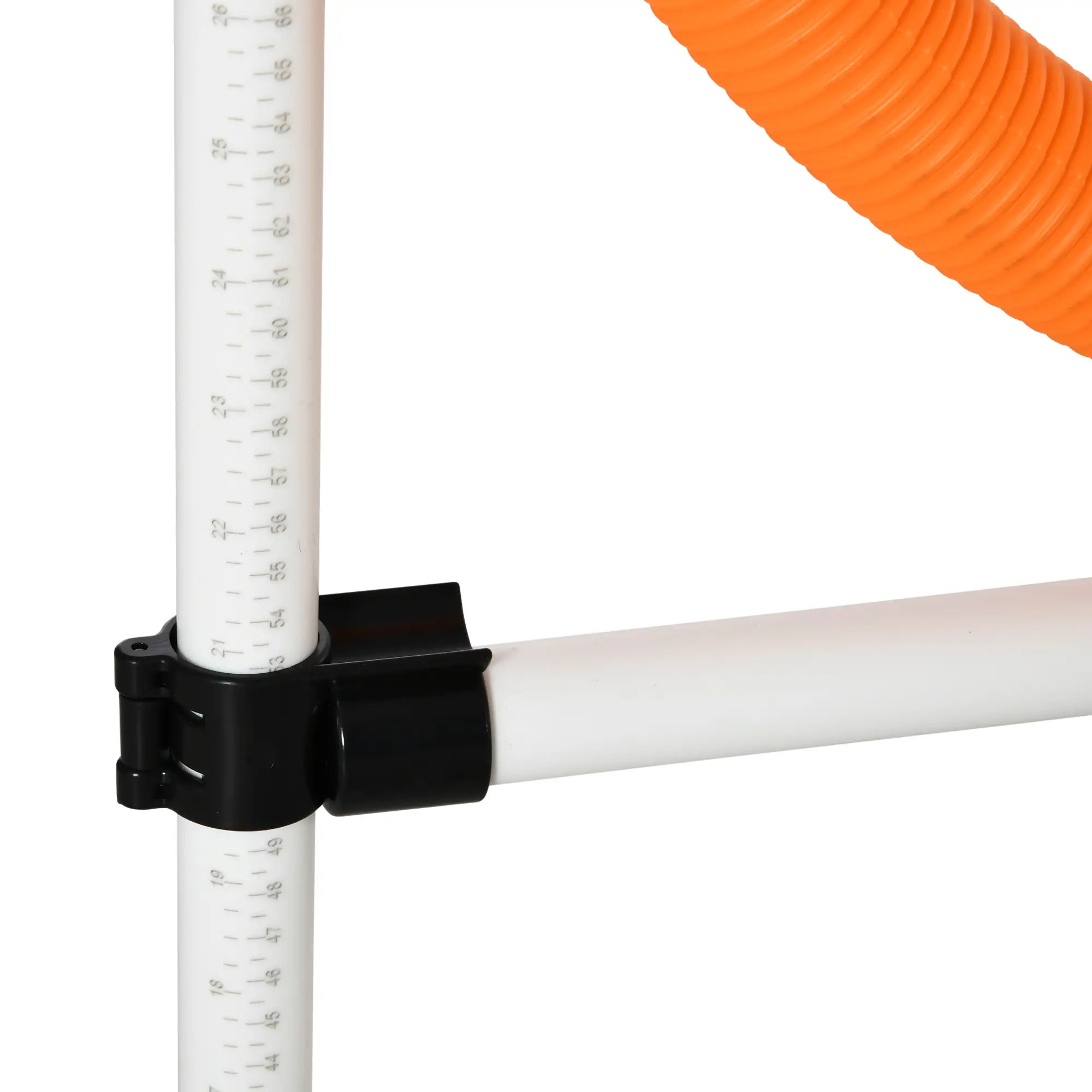 3 Piece Dog Agility Training Set, High Jump, Jumping Ring, Weave Poles, Storage Bag, White, Orange, Blue Dog Agility Training Equipment at Gallery Canada