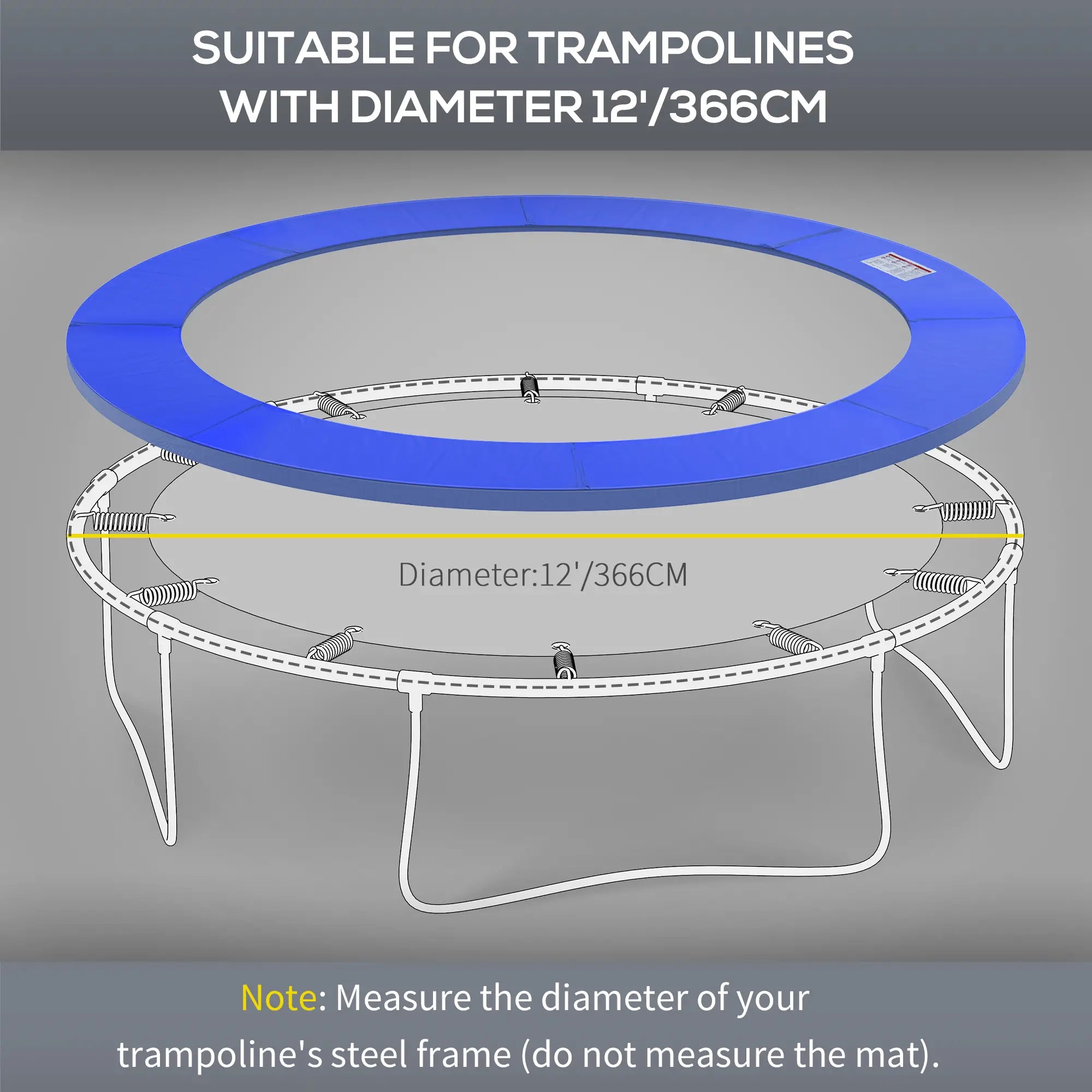 12ft Trampoline Pad, 144