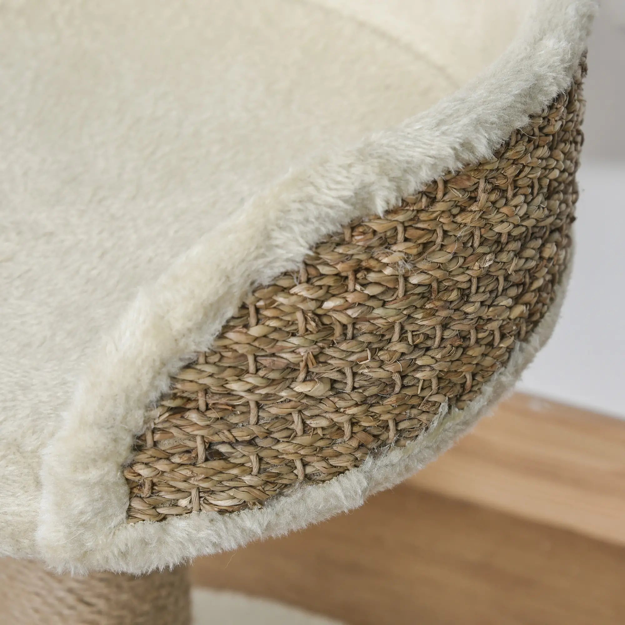 Cat Tree with Scratching Post, Toy Ball, Perch, 16