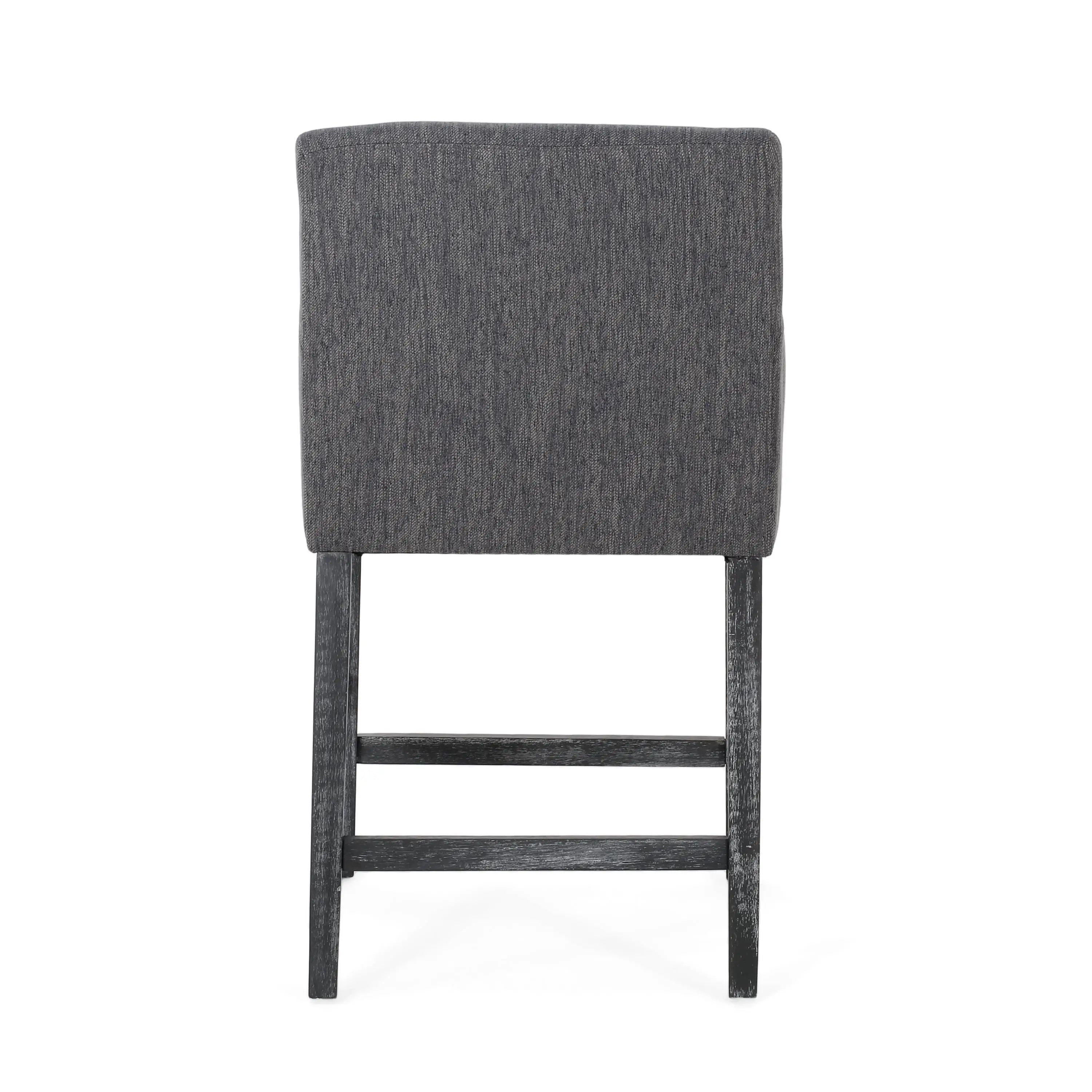Upholstered Counter Stool, Rubberwood Frame, 24