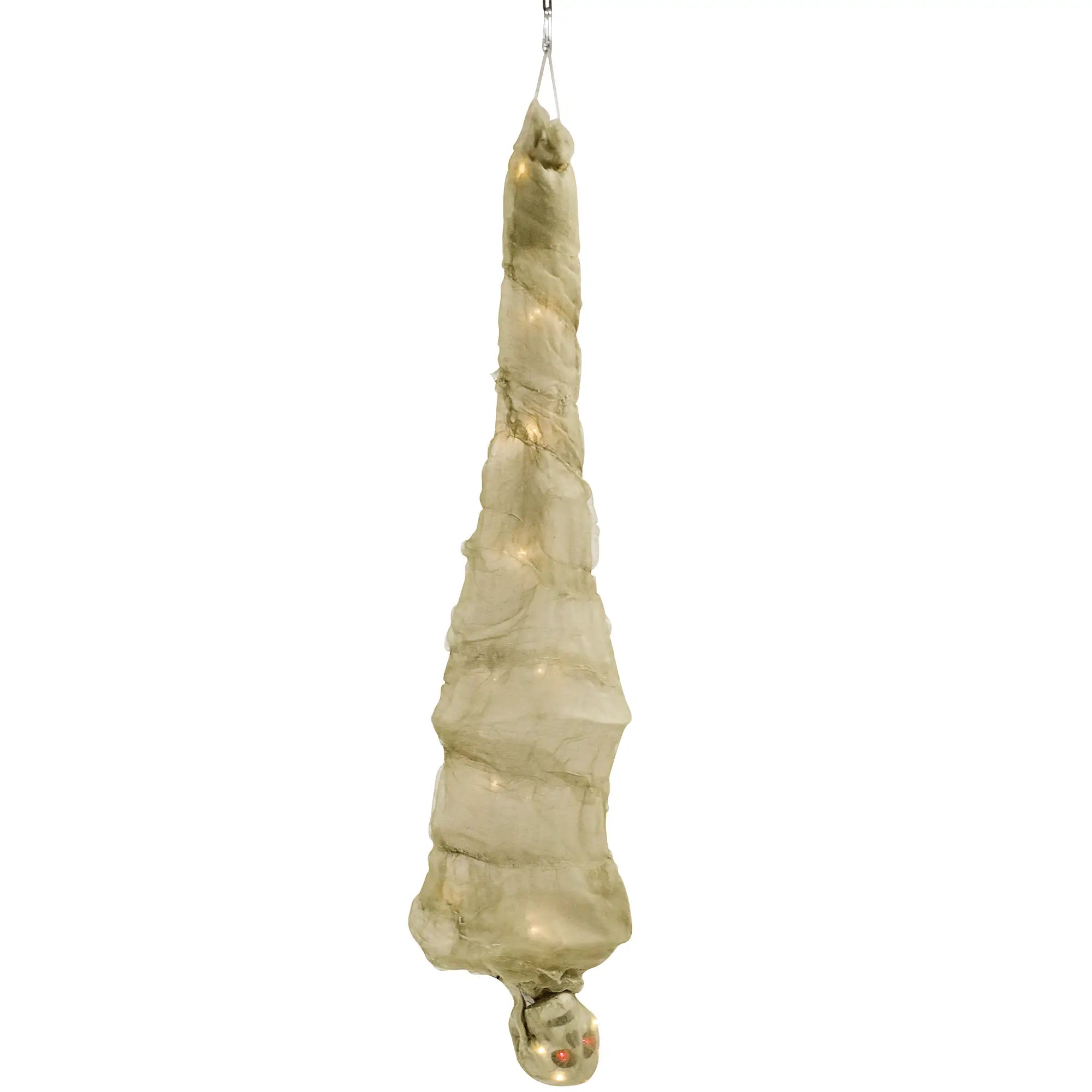 Hanging Mummy, Upside Down Cocoon Dead Body Decoration, 6Ft Halloween Decorations Yellow-Green at Gallery Canada