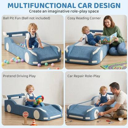 Foam Climbing Blocks, Ball Pit & Toddler Bed, 18-72 Months, Blue Kids Gym & Playmats at Gallery Canada