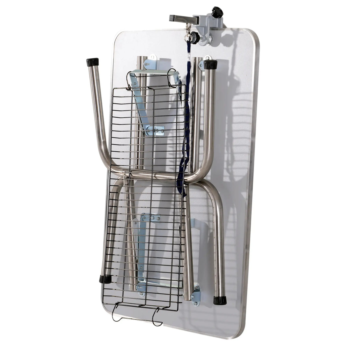 36-Inch Dog Grooming Table, Stainless Steel, Adjustable Arm, Basket Dog Grooming Tables at Gallery Canada