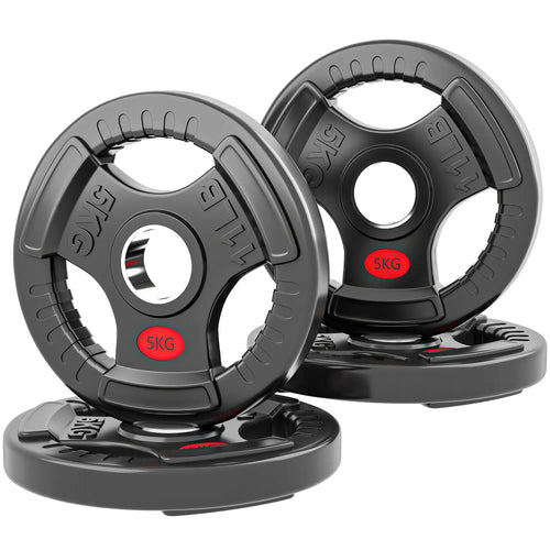 Weight Plates Set, 2-Inch Barbell Weights, 4 x 11lbs