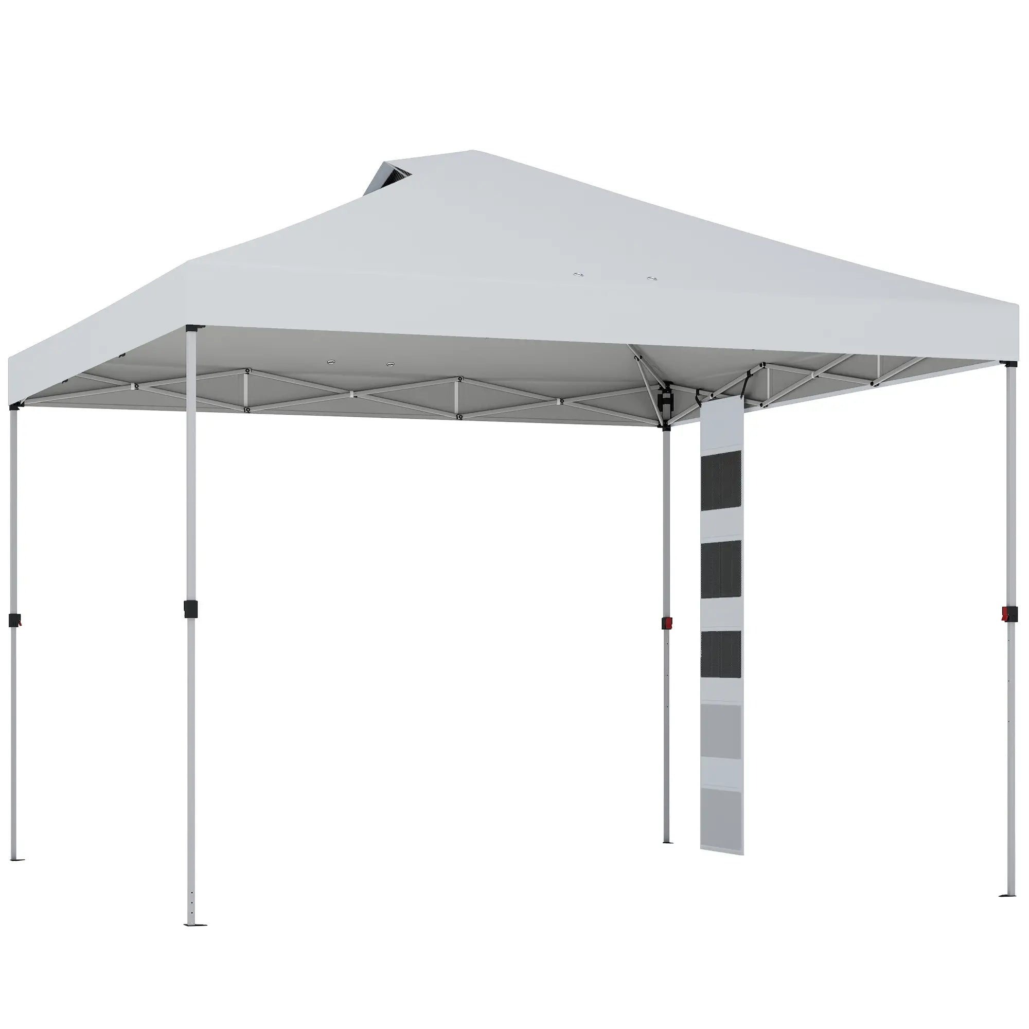 9.6 x 9.6 ft Pop Up Canopy Tent, UPF 50+, Sandbags, Wheeled Bag Pop Up Canopies at Gallery Canada