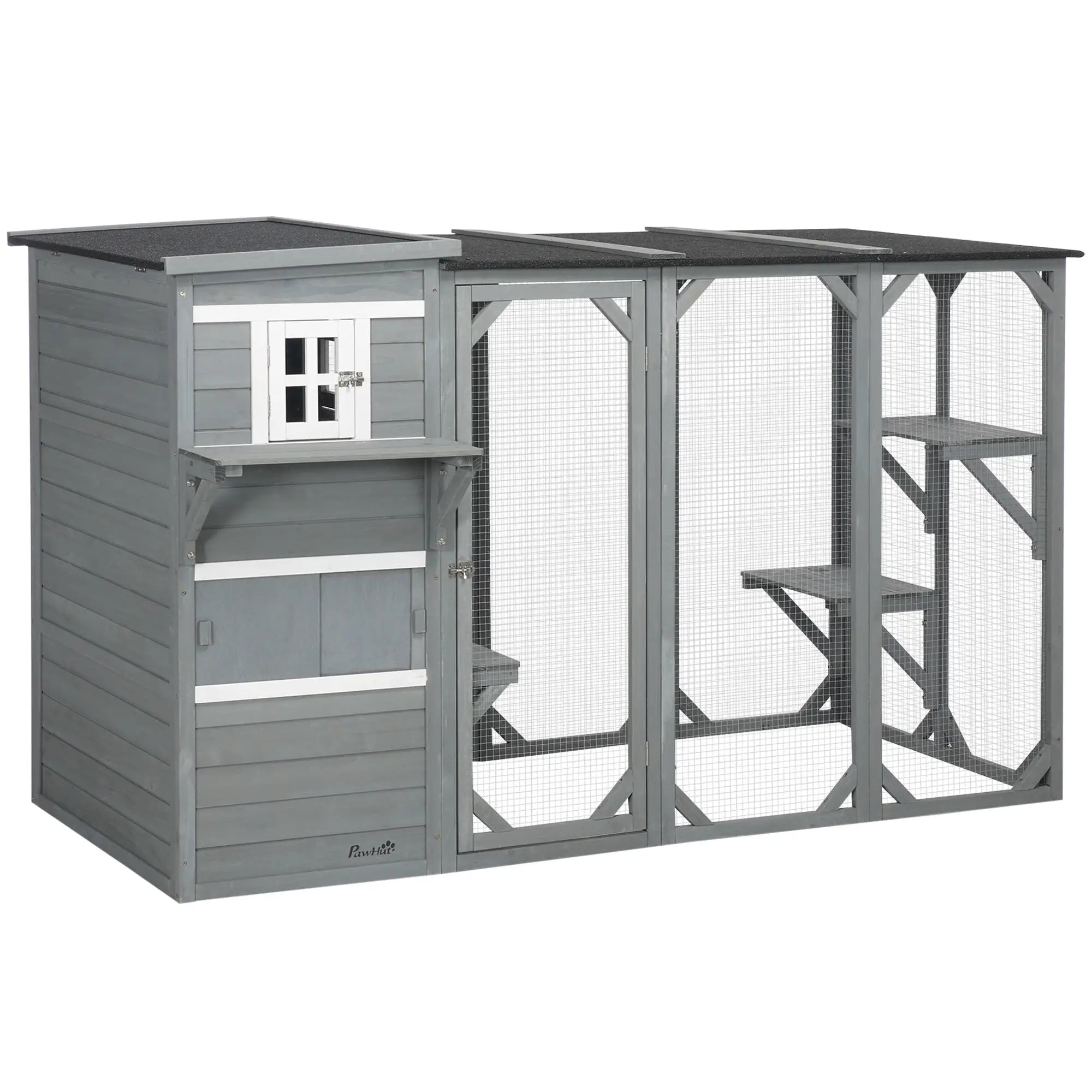 Wooden Cat Catio, 76