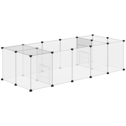 20 Panels DIY Small Animal Cage, With Door, Top Cover, White Houses & Habitats at Gallery Canada