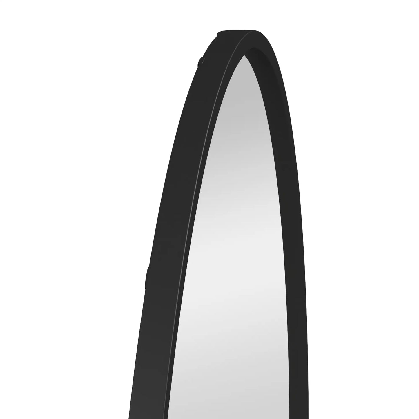 36" Round Mirror, Bathroom Wall Mirror, Metal Frame, Black Wall Mirrors at Gallery Canada