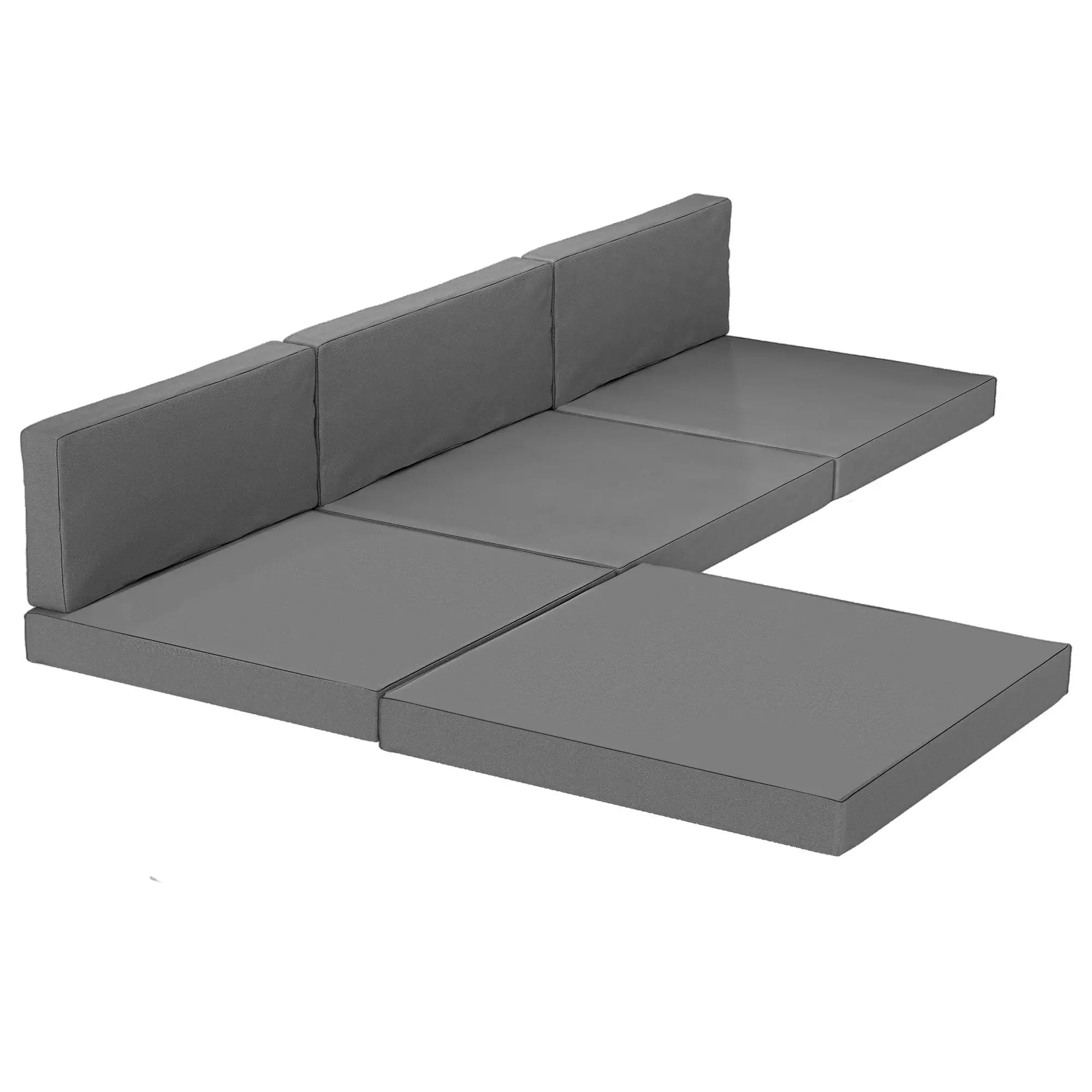 Water-Repellent Outdoor Loveseat Cushion, 23.6