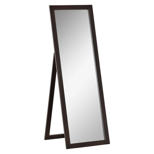 58" x 20" Full Length Mirror, Floor Standing, Rectangular, Brown Full Length Mirrors Brown at Gallery Canada