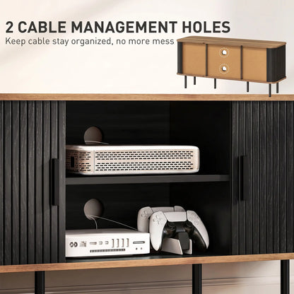 TV Stand for 55 Inches, Storage Shelves, Cabinets, Black TV Stands at Gallery Canada