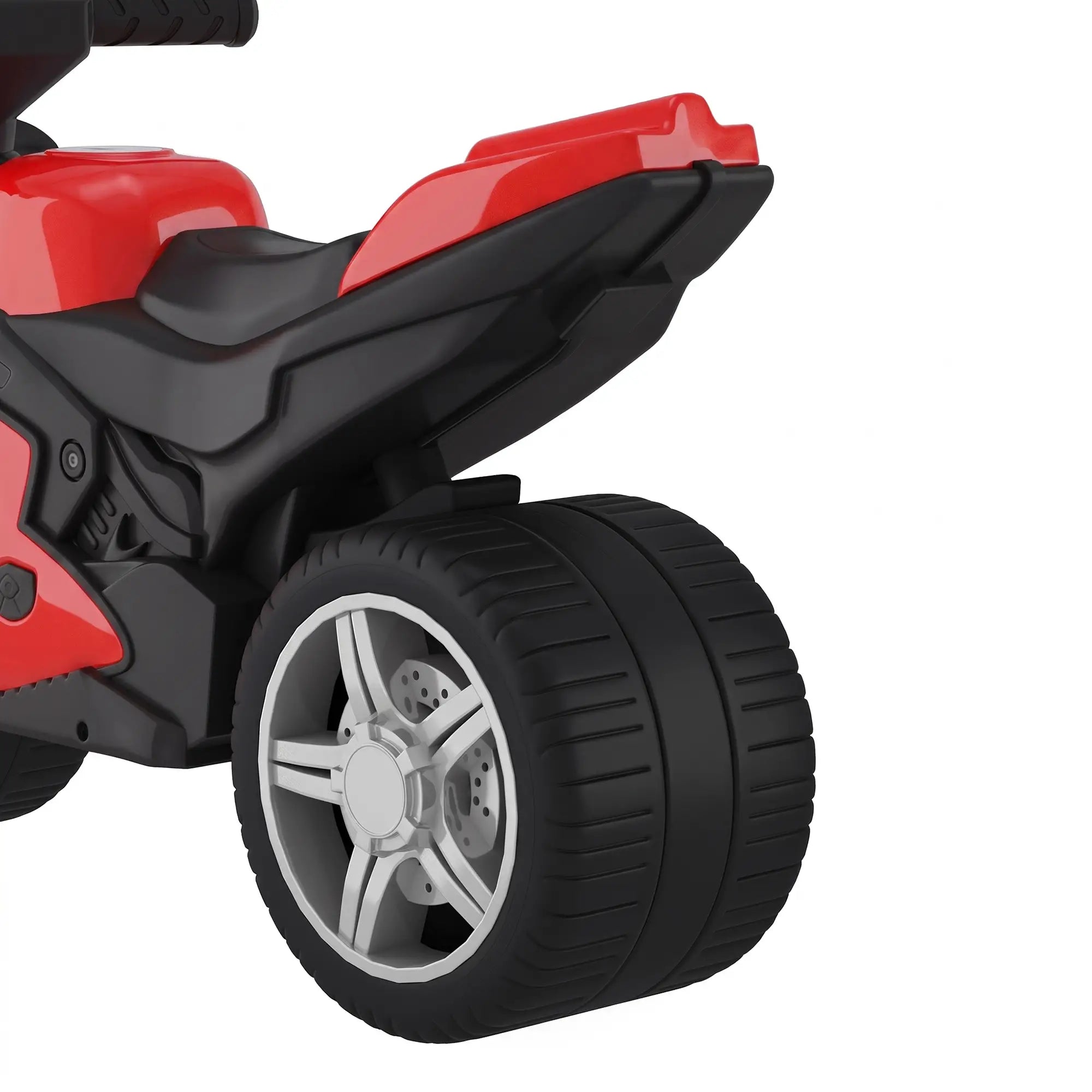Balance Bike with Music, Wide Tires, Red Riding & Rocking Toys at Gallery Canada