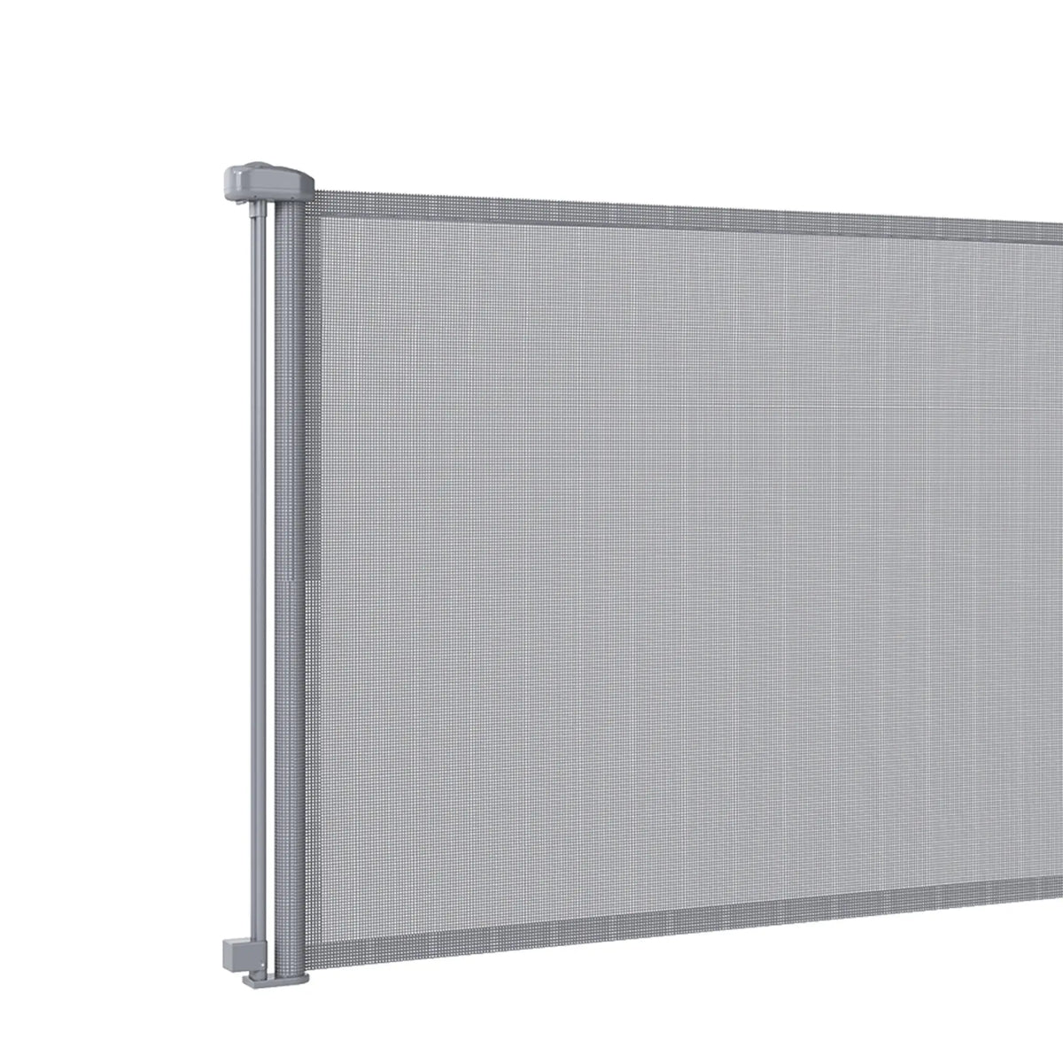 Retractable Dog Gate, 41" Tall, 122" Wide, Mesh Pet Gate Pet Gates at Gallery Canada