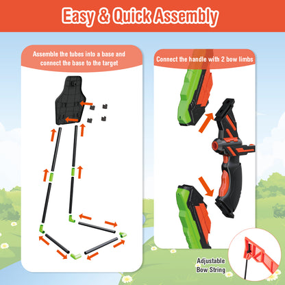 Youth Archery Bow Set, LED Light Up, 20 Suction Cup Arrows, Multicolor Toy Sports at Gallery Canada