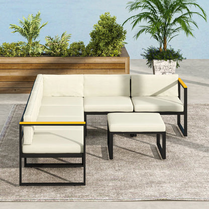 Replacement Cushions for Rattan Furniture, 14 Piece, Cream Patio Chair Cushions at Gallery Canada