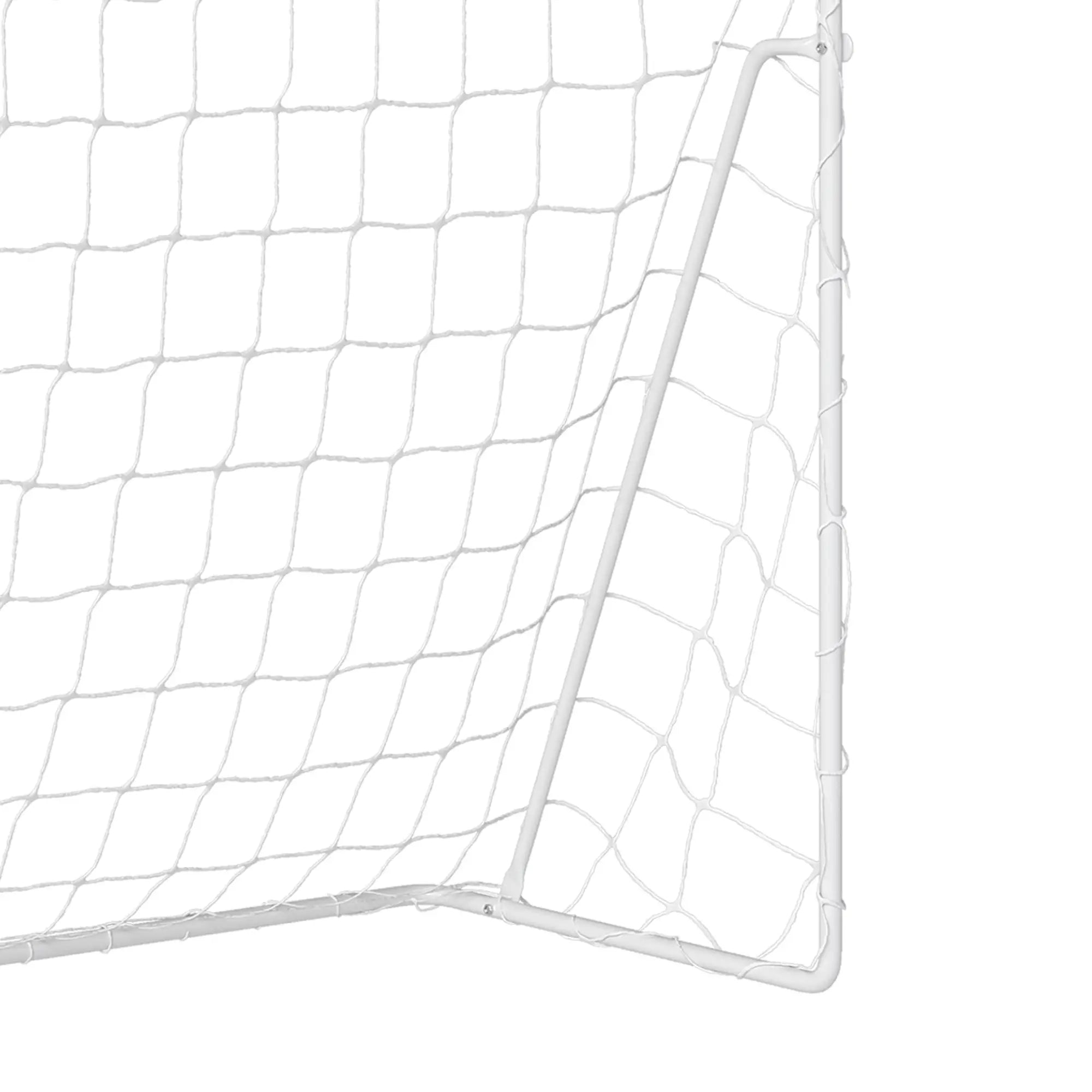 8 X 5Ft Soccer Goal, Portable Practice Net With Nylon Mesh & Steel Frame, Black Soccer at Gallery Canada