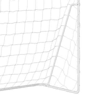 8 X 5Ft Soccer Goal, Portable Practice Net With Nylon Mesh & Steel Frame, Black Soccer at Gallery Canada