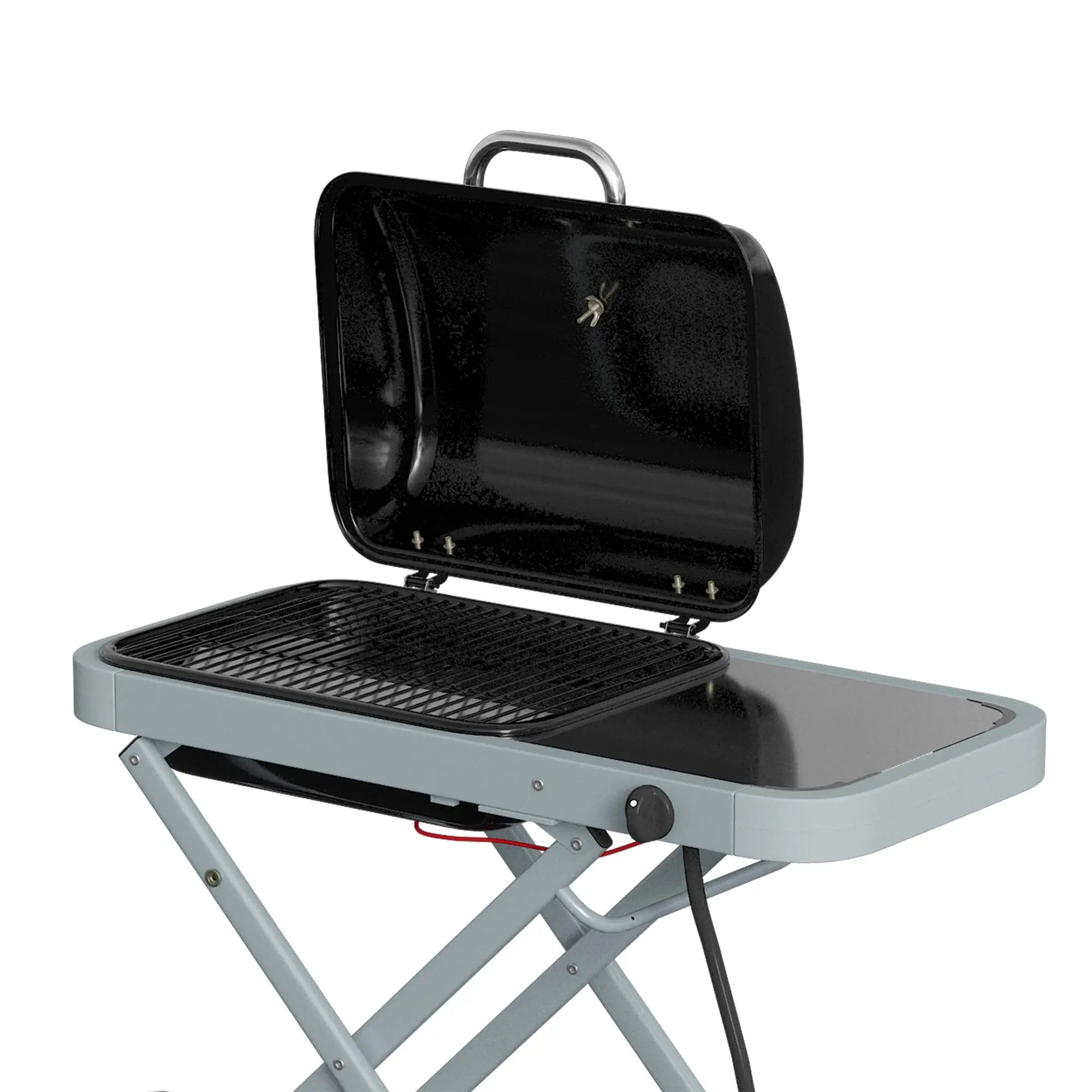Portable Propane BBQ Grill, Foldable Cart, 9500 BTU, Black Propane Gas Grills at Gallery Canada