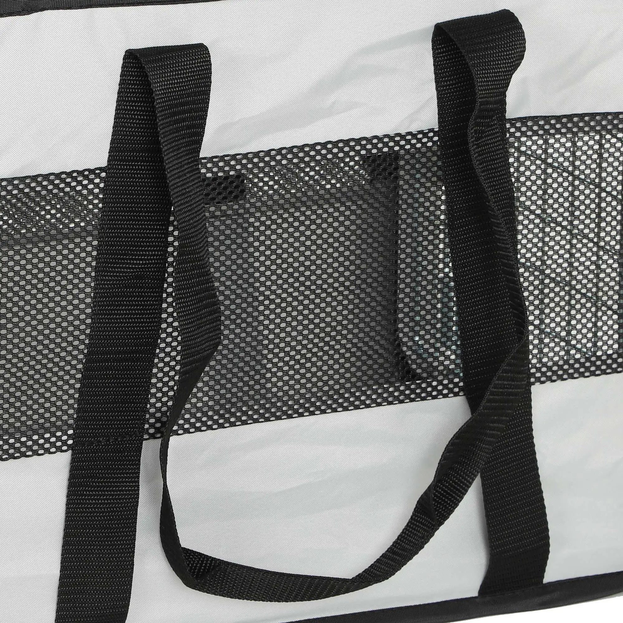 Soft-Sided Pet Carrier Bag With Mesh Windows, Foldable Dog Travel Bag Dog Bike Trailers & Strollers at Gallery Canada