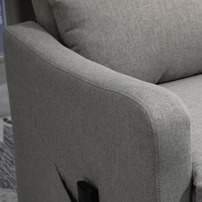Electric Lift Recliner Chair, Power Chaise Lounge, Remote Control, Side Pocket Electric Power Lift Chairs at Gallery Canada