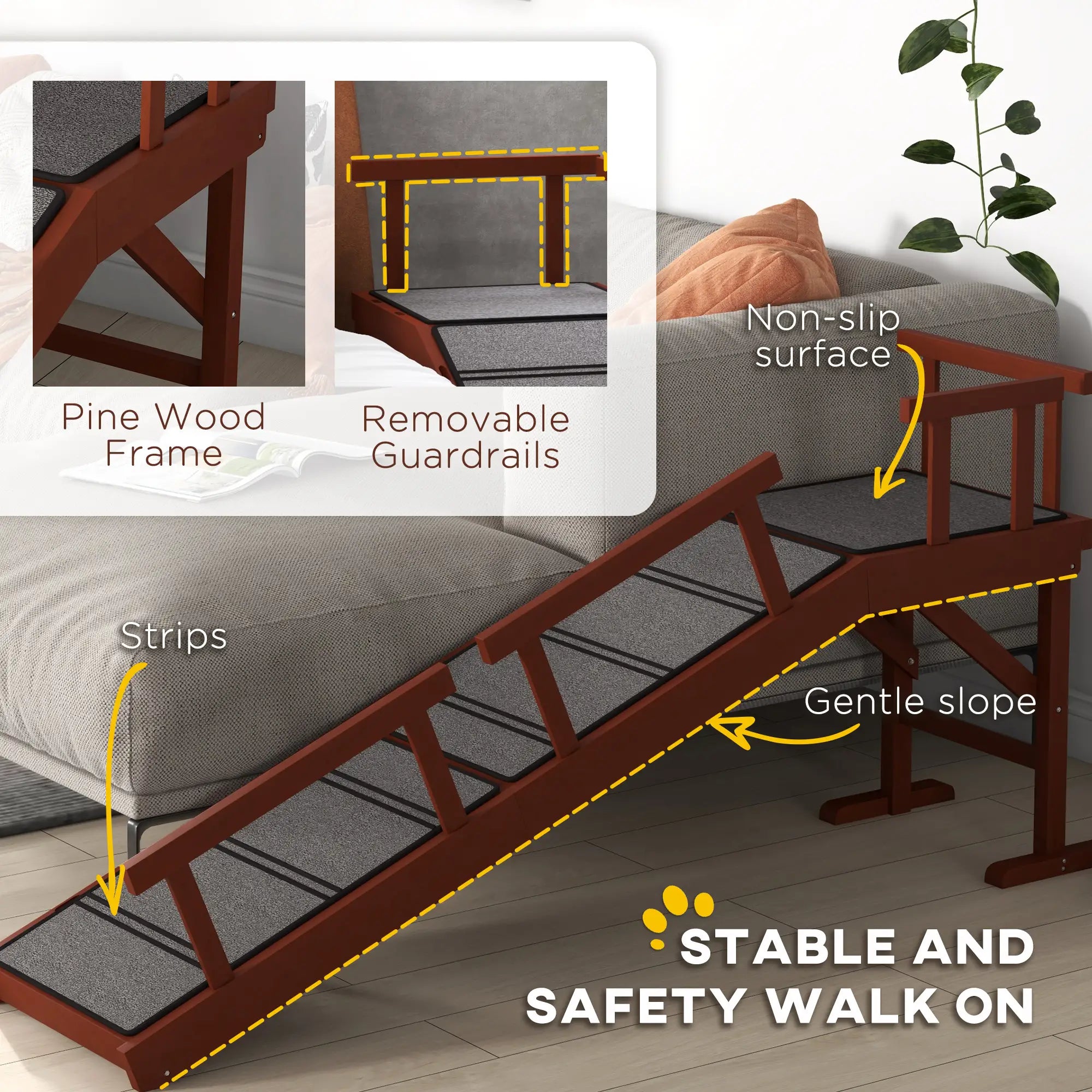 Wooden Dog Ramp, 60