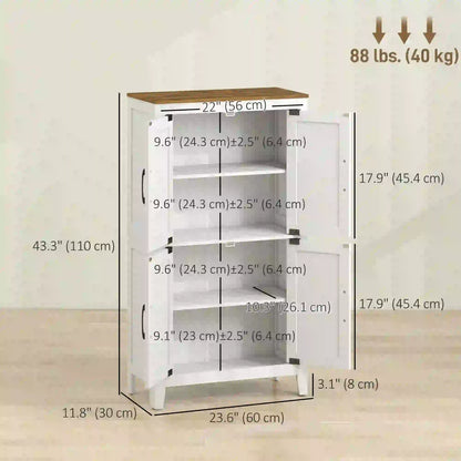 Bathroom Storage Cabinet, Barn Floor Cabinet, White Freestanding Bathroom Cabinets at Gallery Canada