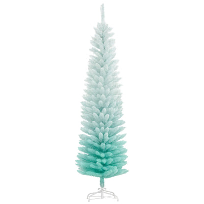 5ft Pencil Christmas Tree, Skinny Artificial, Gradient, Blue Pencil Christmas Trees at Gallery Canada
